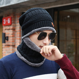 Knitted beanies knitted scarf Beanie & scarf - DOLCEGAP