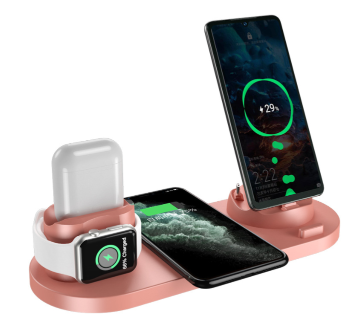 Wireless Charger For IPhone14 13 Fast Charging for phones Watch 6 In 1 Charging Dock Station - DOLCEGAP