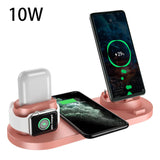 Wireless Charger For IPhone14 13 Fast Charging for phones Watch 6 In 1 Charging Dock Station - DOLCEGAP